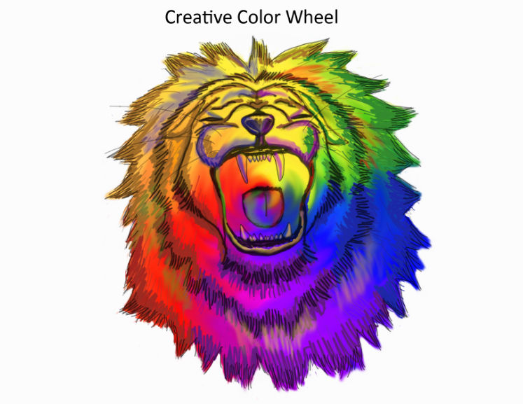 Lion Color Wheel by FaenzArt on DeviantArt