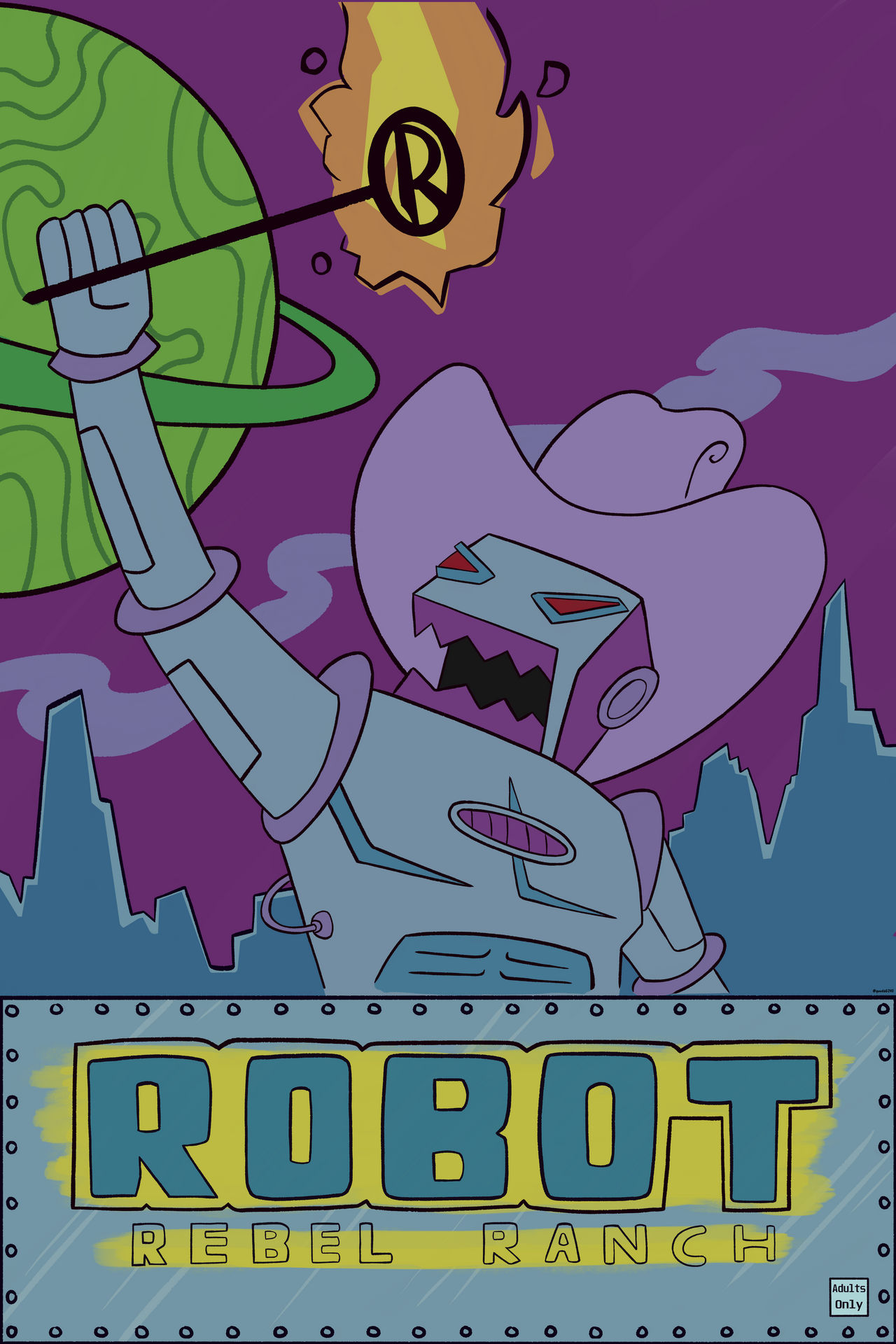 Radio Ranch Robots Robot Rebel Ranch by gupa5240 on DeviantArt