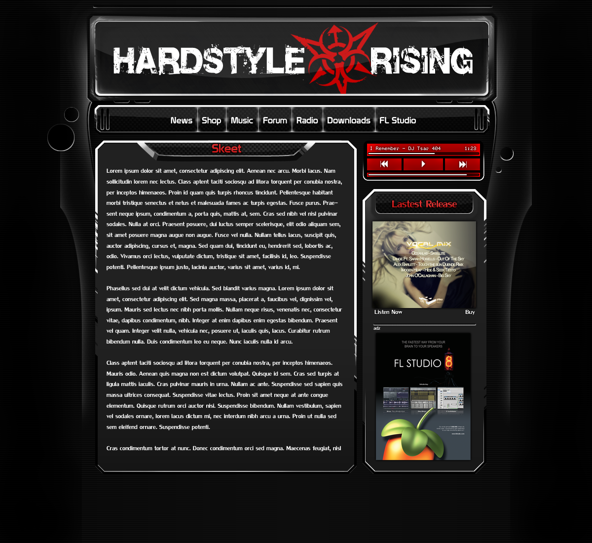 Hardstyle Rising, the site