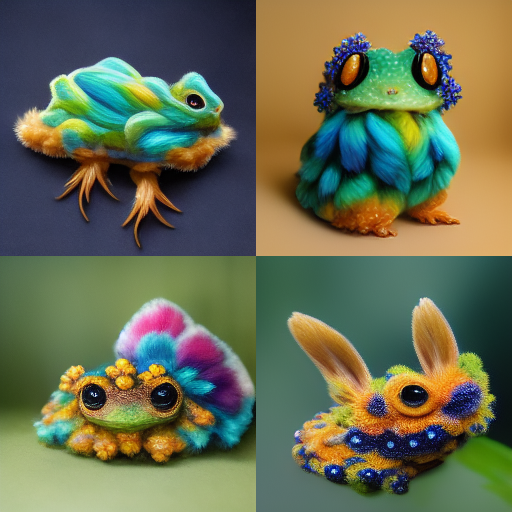 Feathered Bunny Frog by easnoddy on DeviantArt
