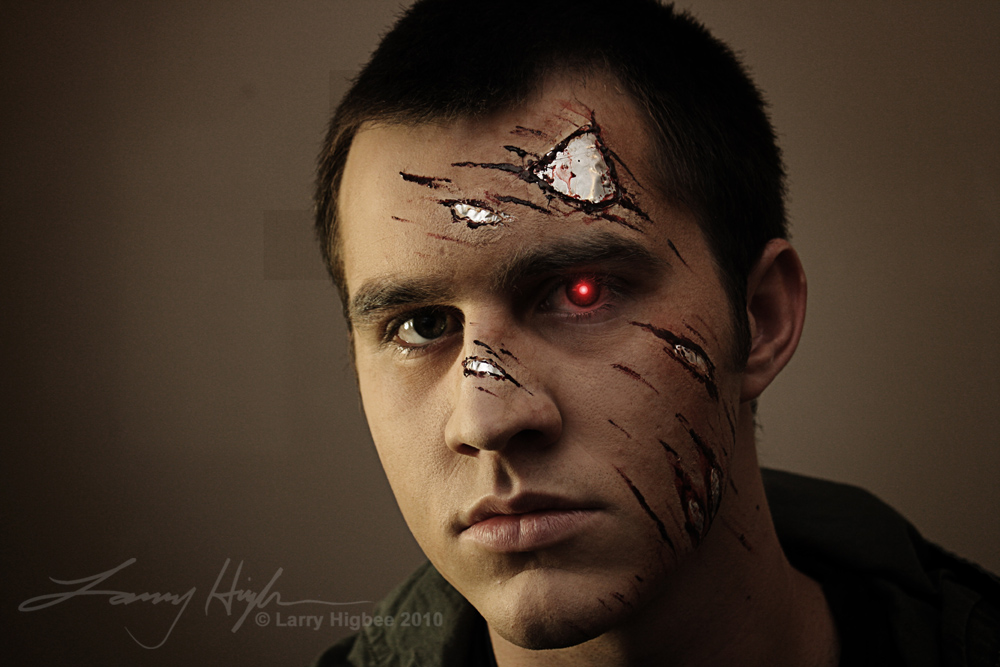 Terminator Makeup - Scott