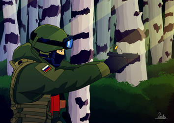 Spetsnaz in The Forest