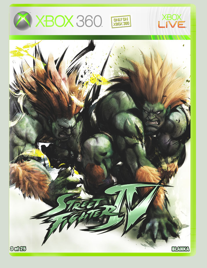 Street Fighter 4 Blanka Cover