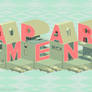 Apartments/Typography Art Vector Logo