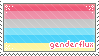 genderflux stamp