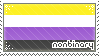 nonbinary stamp