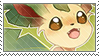 Leafeon stamp by DestinysGrace