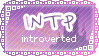INTP Personality Stamp by DestinysGrace