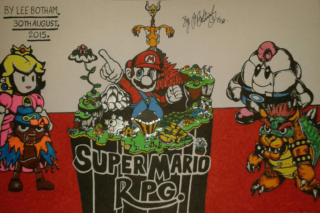 Super Mario rpg 30/08/15 by LeeBothamart on DeviantArt