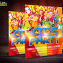 Kids Party PSD Flyer (Horizontal And Vertical)