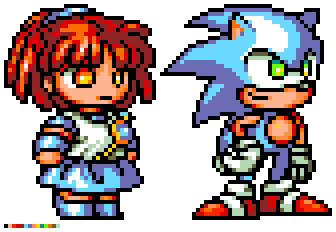 Sonic (Puyo Puyo style)