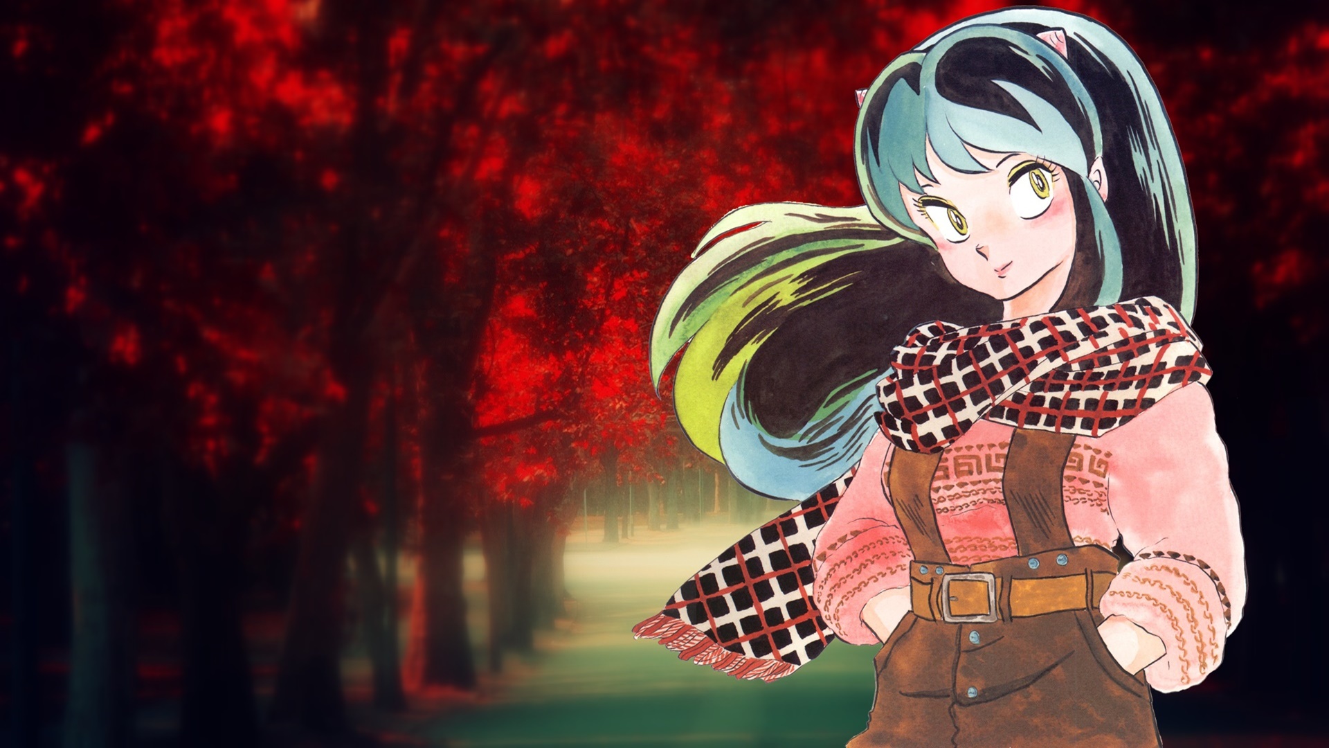 Urusei Yatsura: Lum - HD Wallpaper - by UruseiYatsuraX on DeviantArt