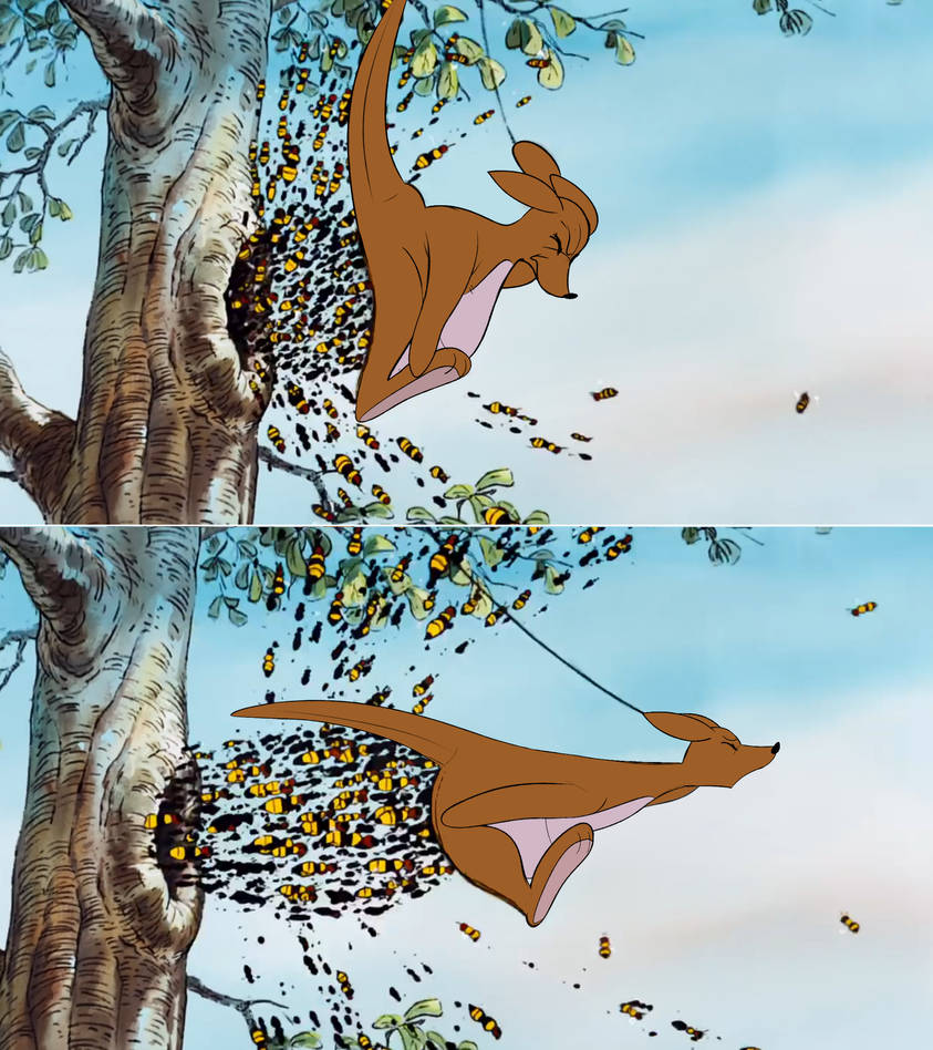 Kanga's Backside in the Beehive 5 - Edit by PotateyMatey on DeviantArt