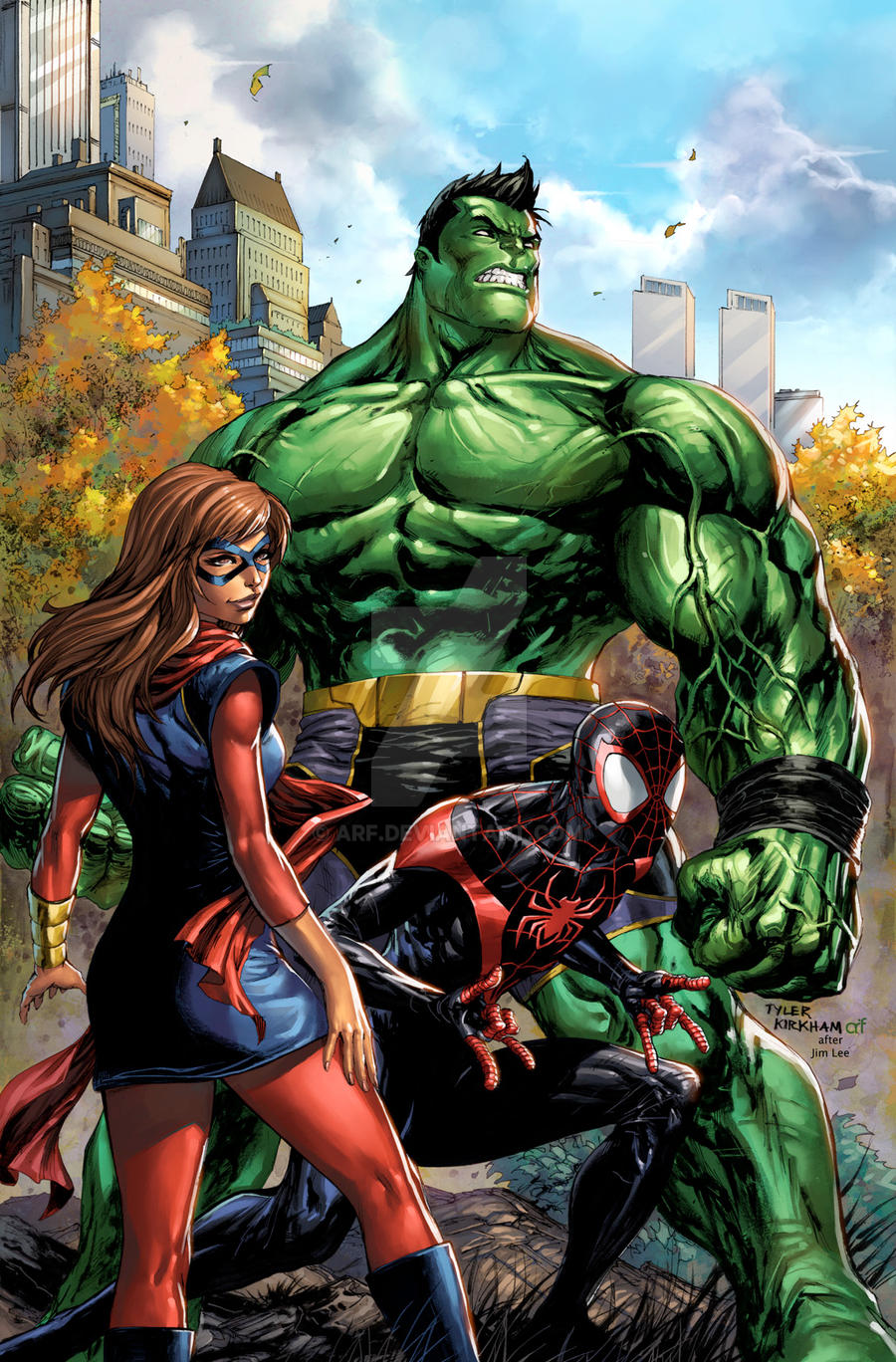 Marvel Champions #1 Variant Cover