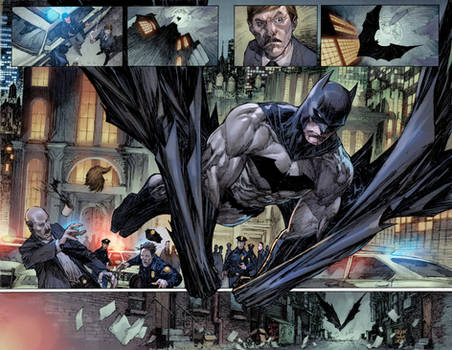 Batman and The Joker The Deadly Duo 1 spread page