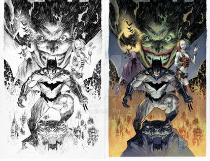 Cover for Batman and The Joker Deadly Duo 1