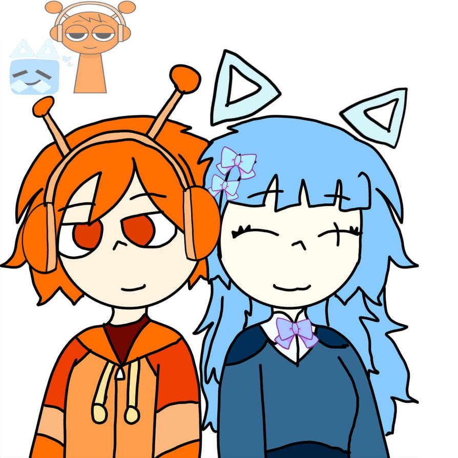 Sprunki Jsab Human Cube x Oren Ships With The by kharanoor0 on DeviantArt