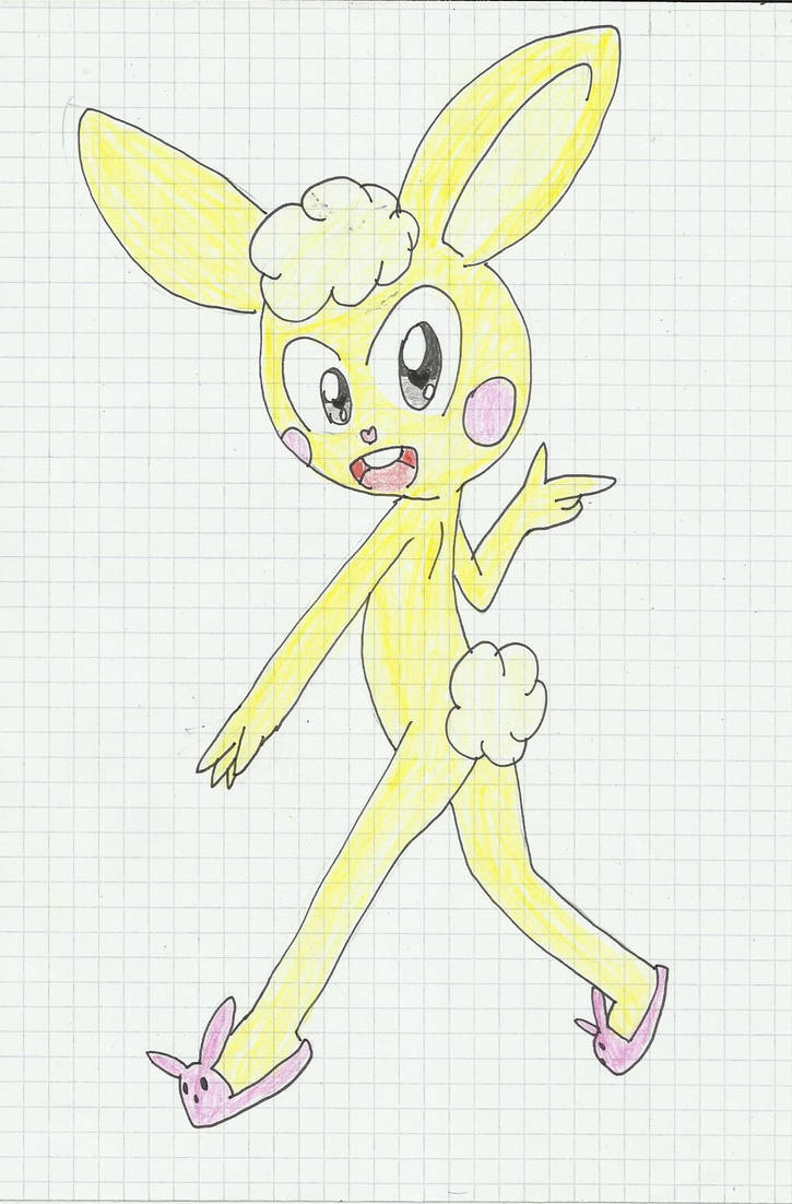Cuddles the rabbit - HTF (Old art) by SugarPinkWolf on DeviantArt