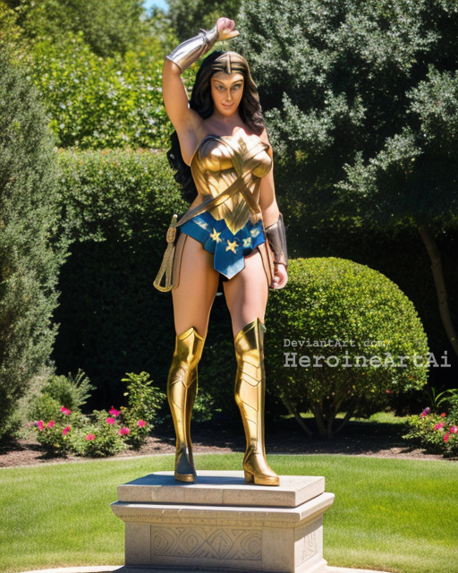 Amazon Deviantart Statuesque Amazon - 14 by HeroineArtAi on DeviantArt