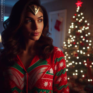 Christmas Pj's - Wonder Woman (1)