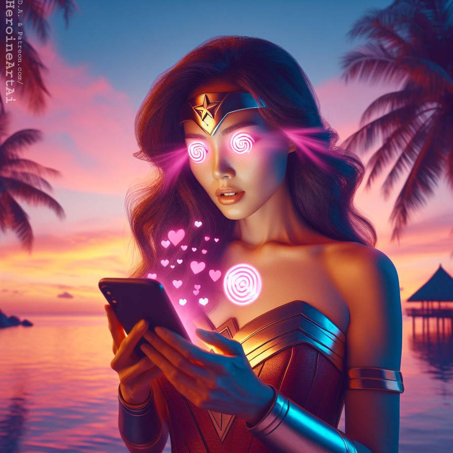 Deviantart Red Texting Paradise Island Texting (3) by HeroineArtAi on DeviantArt