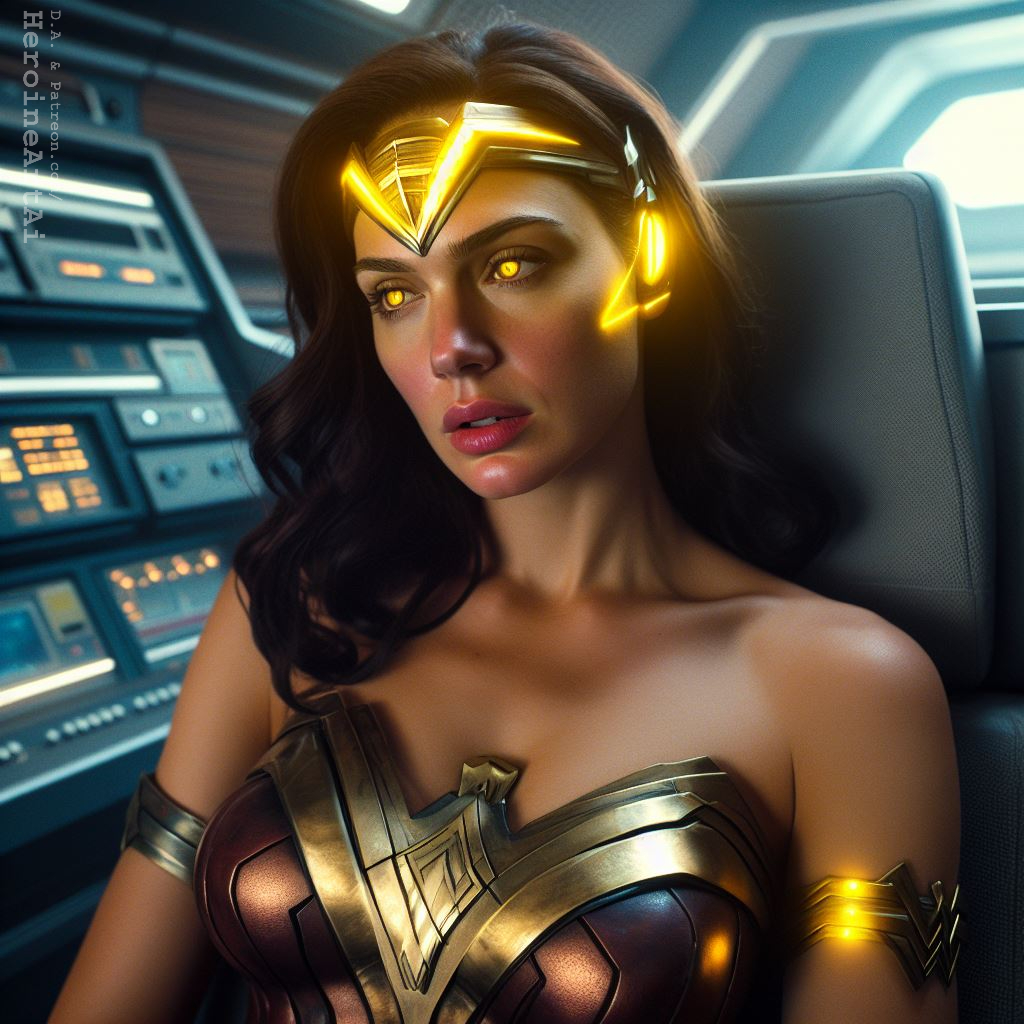 Woman In Control Future Wonder Woman Mind Control Device (7) by HeroineArtAi on DeviantArt