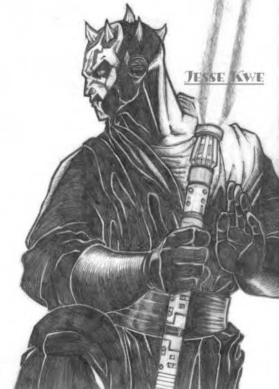 Darth Maul pencil