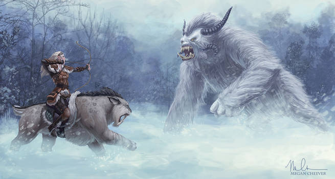 The Huntress and the Yeti