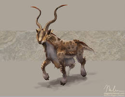 Horned Markhor