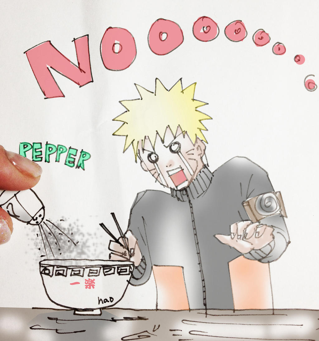 I play a prank on NARUTO ! by nyokoa on DeviantArt