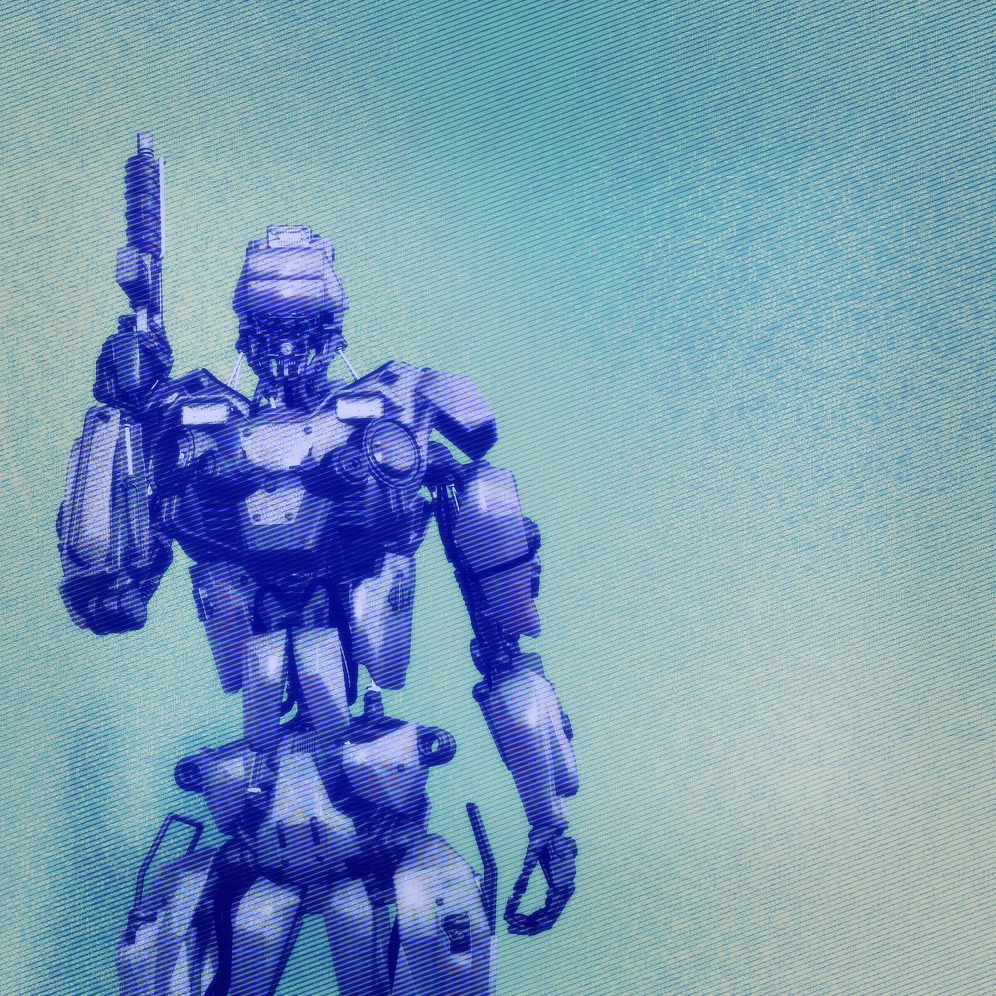 Robot Security Poster