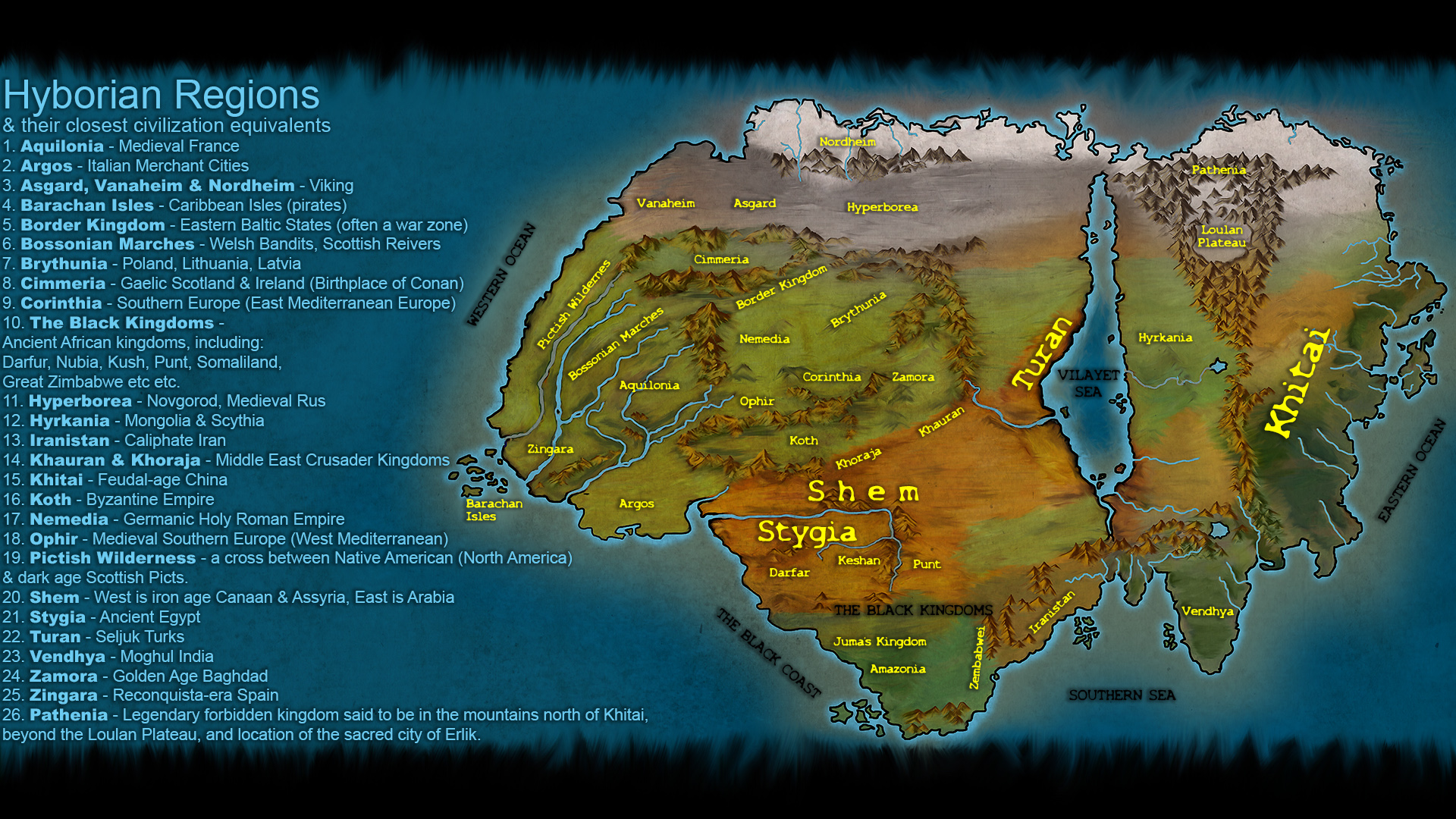 Hyborian Regions by JV-Andrew on DeviantArt Hyborian Regions by JV-Andrew on DeviantArt