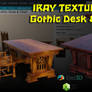 iray Texture for Gothic Desk and Chair