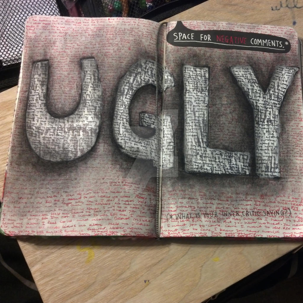 Wreck This Journal – Negative Thoughts by CeraNicole13 on DeviantArt