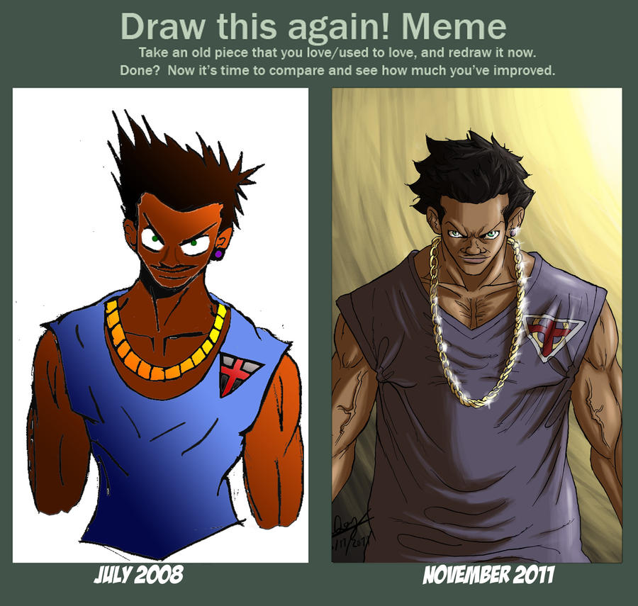 draw this again Future derek portrait 2011