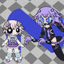 Puffed Neptune/Purple Heart