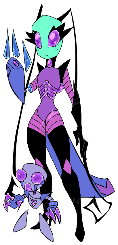 Invader Val Invader Val by FlamingHotGoddess on DeviantArt