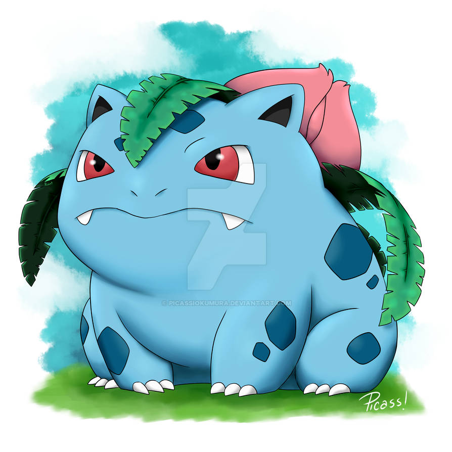 Ivysaur by PicassiOkumura on DeviantArt