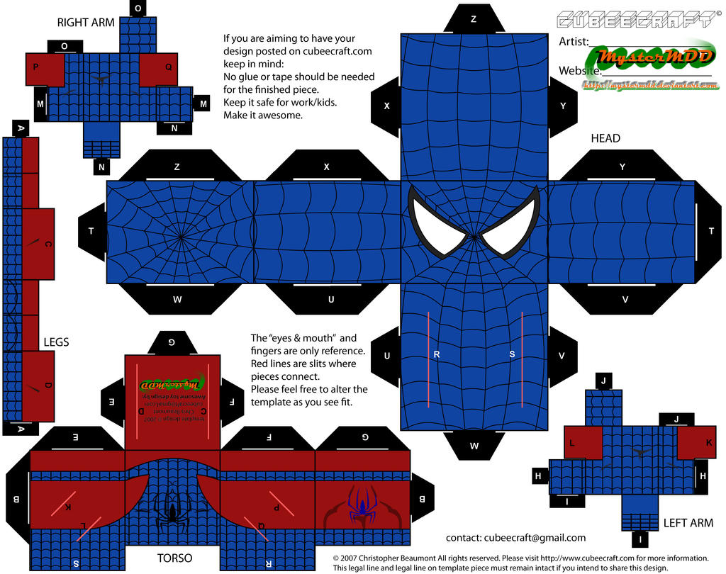 Hex-free Reverse Spider-man by MysterMDD on DeviantArt