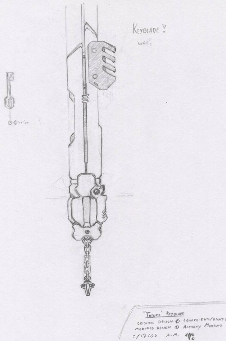 Modified Keyblade by Theory1 on DeviantArt