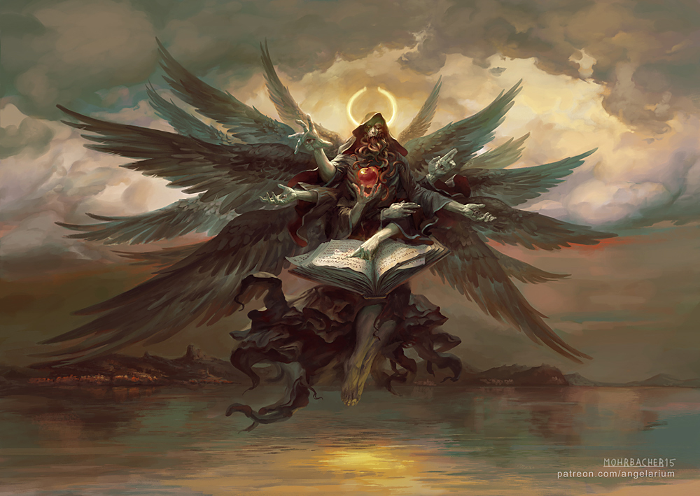 ArtStation - Gabriel - the angel of death