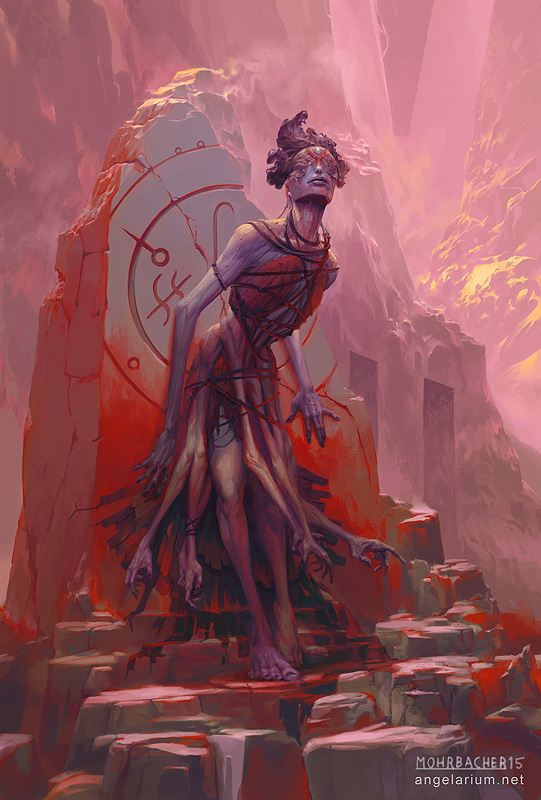 Armaros, Angel of Undoing by PeteMohrbacher