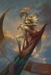 Remph, Angel of Time by PeteMohrbacher