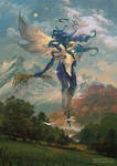 Hamaliel, Angel of Virgo by PeteMohrbacher