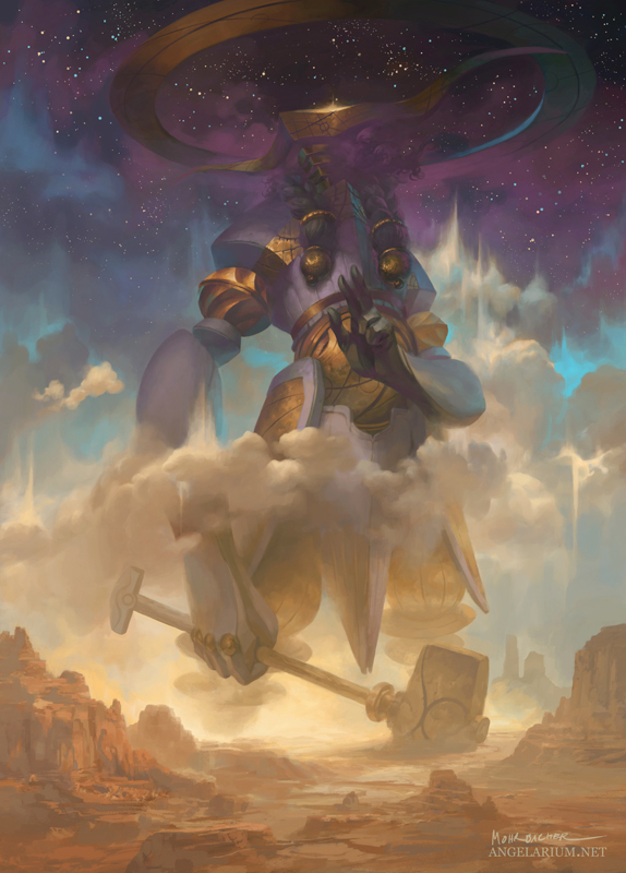 Asmodel, Angel of Taurus by PeteMohrbacher