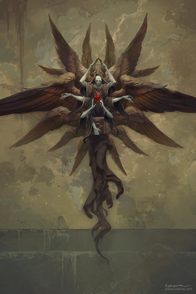 Azrael, Angel of Death - Timed Edition Print