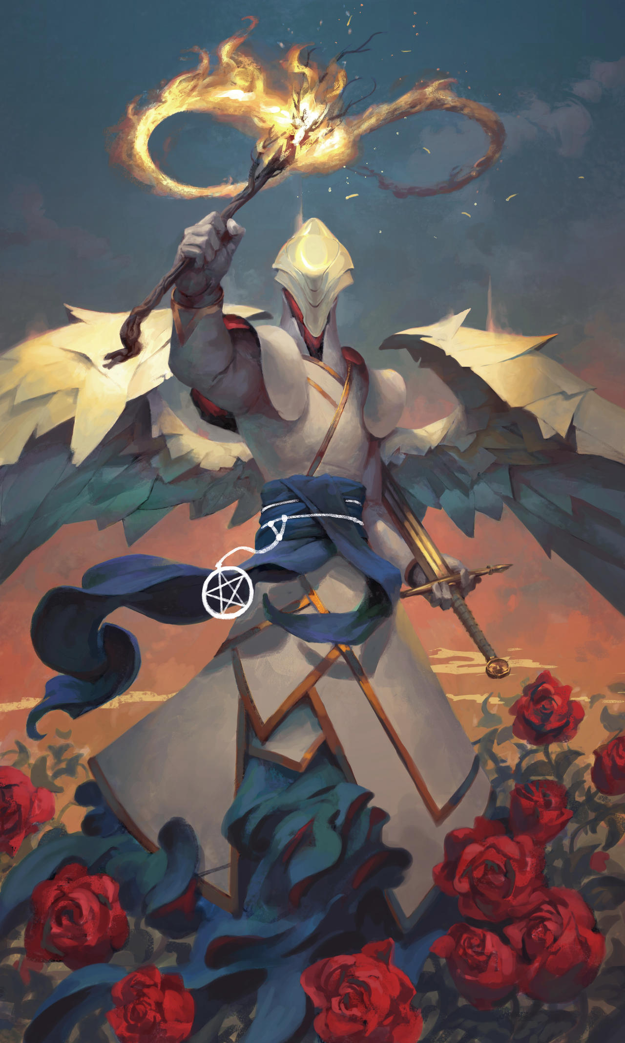 Angelarium Tarot - The Magician