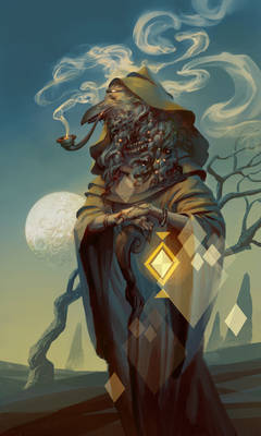 Angelarium Tarot - The Hermit