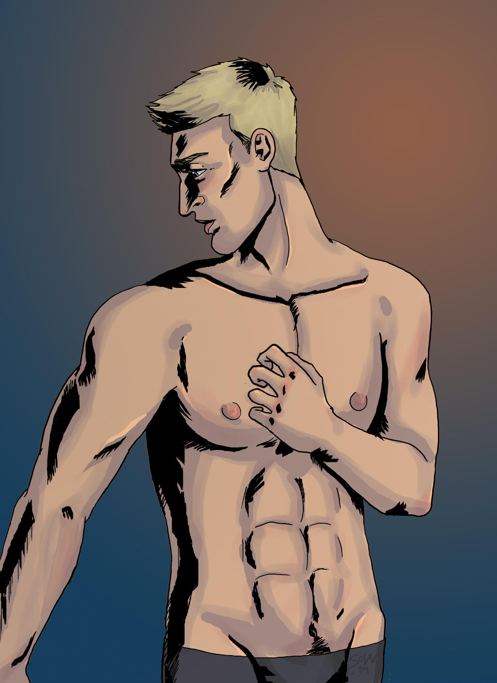 Captain America: My Body Is Weapon by Sanwall