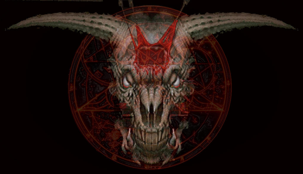 Icon of sin. Пентаграмма дьявола Doom. Бафомет дум.